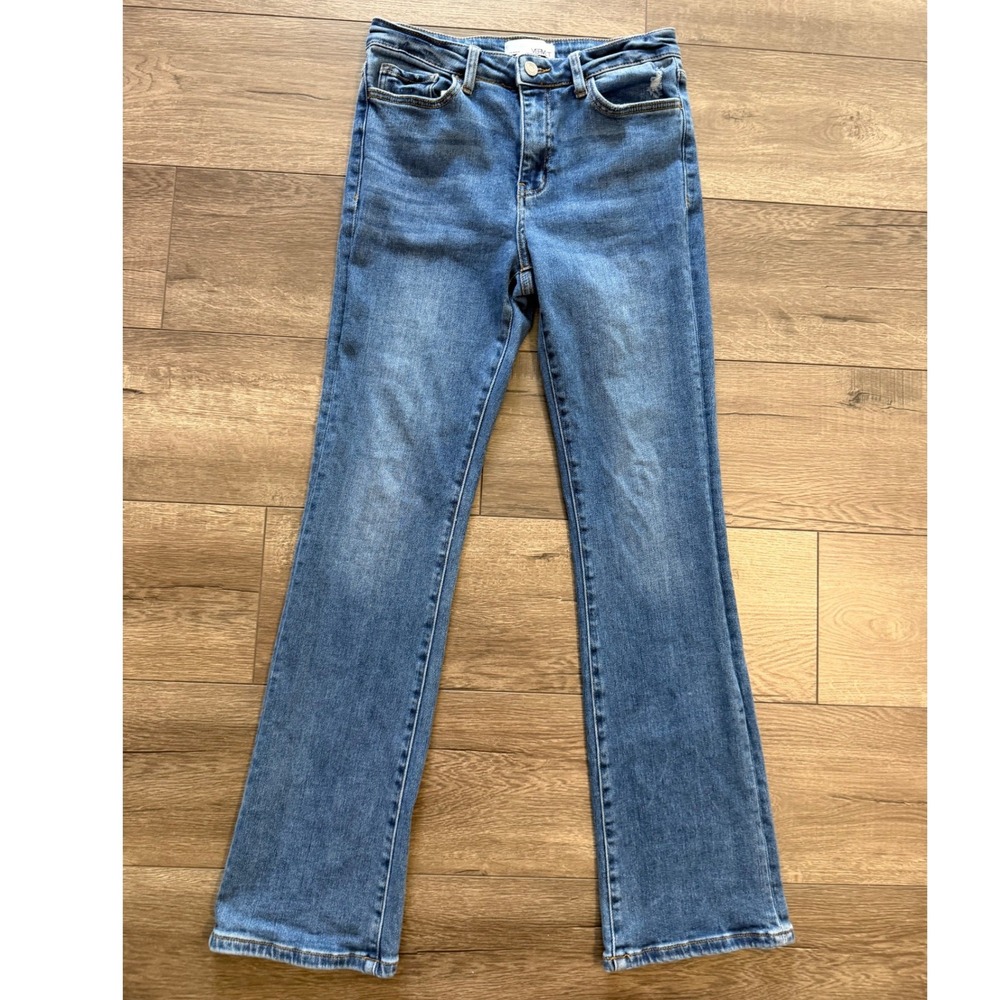 Vervet by Flying Monkey Shining Skylar High Rise Bootcut Jeans Size 28